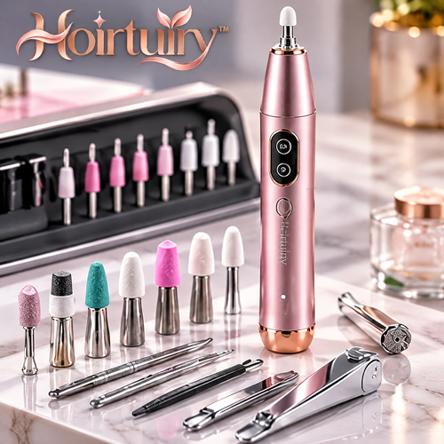 Hoirtuiry™ Electric Nail Care Kit with Portable Nail Drill & Grooming Tools