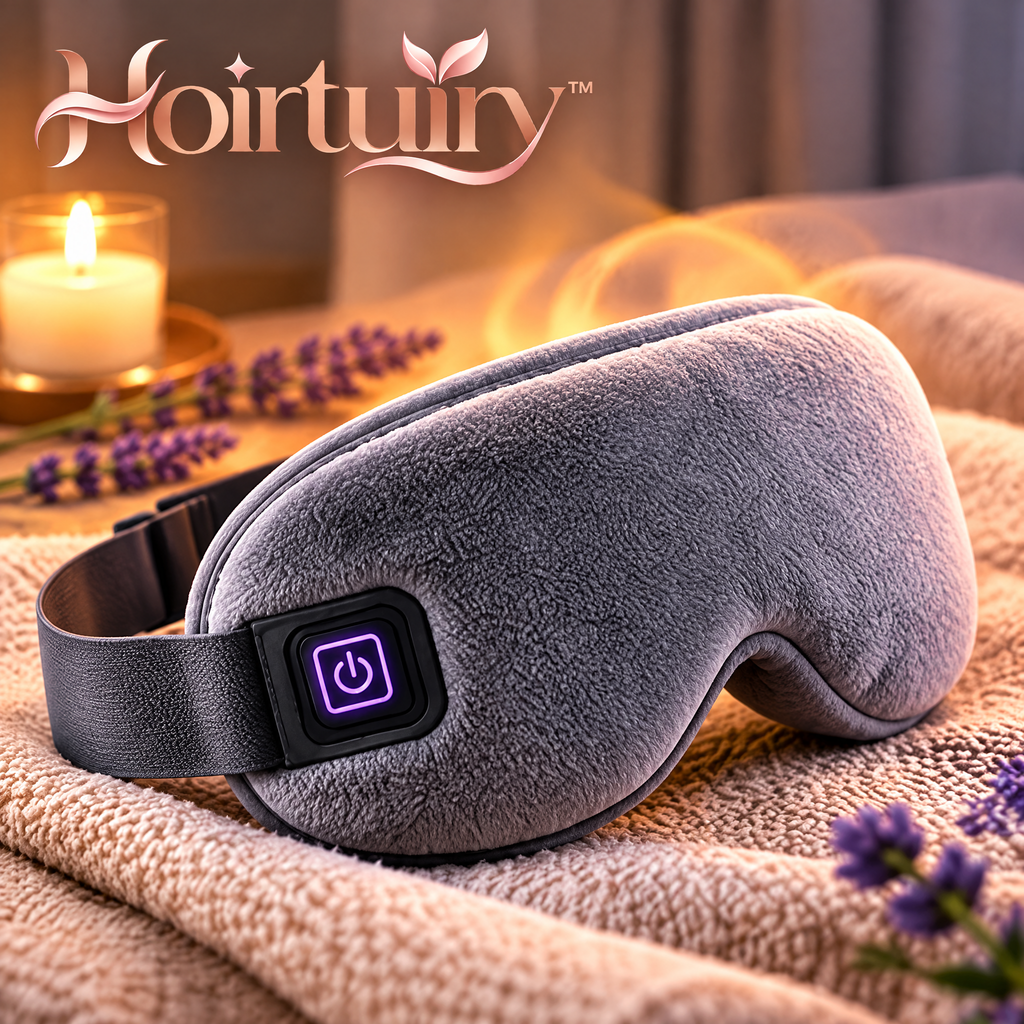 Hoirtuiry™ USB Rechargeable Heated Eye Mask for Relaxing At-Home Comfort